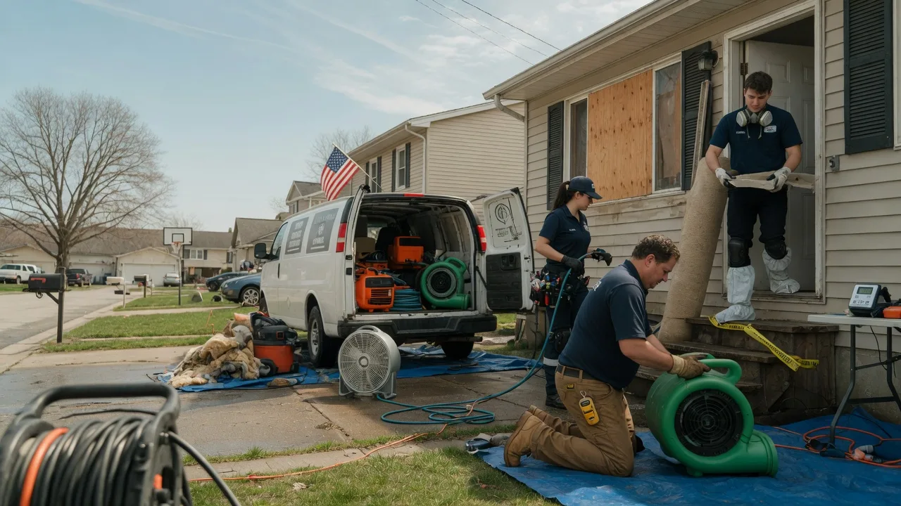 Water Damage Restoration in Heislerville, NJ near me